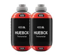 Estrella Galicia Especial - Pack 2 Barriles de 3L para Tirador HUEBOX, Cerveza Lager Especial 5,5% Vol, Compatibles Solo con HUEBOX, Incluye 1 Cánula Desechable - 6 L