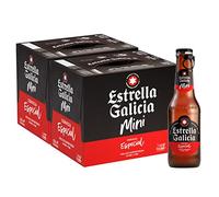 Estrella Galicia - Especial Mini, Cerveza Lager, 24 Botellines x 20 cl