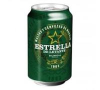 ESTRELLA L.CERVEZA LATA 33CL.