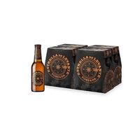 Estrella Levante Punta Este | Cerveza Tostada | Matices Caoba | Sabor Único | Caja 24 Botellas x 25 cl