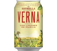 Estrella Levante Verna | Cerveza Con Limón | Cereal Tostado | Murcia | 1963 | Caja 24 Latas x 33 cl