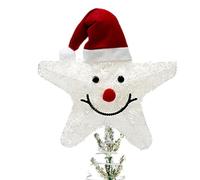 Estrella luminosa para árbol de Navidad - Cima de árbol en forma de estrella de ramas, decoración interior alimentada por pilas para de cumpleaños, mesa de comedor buffet de año nuevo
