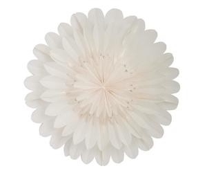 Estrella Navideña de Loto Ø60 Blanco