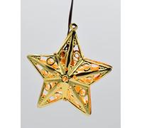 Estrella Oro para belén Belén de Belén con iluminación para belén 3,5 V