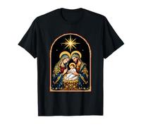 Estrella ortodoxa cristiana de Navidad belén Camiseta