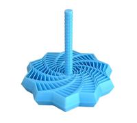 Estrella Sensoria 3D Impresa Expandible con Forma de Fractal, con Asa, Herramienta para Mejorar la Concentración y Reducir el Estrés, Diseño en Espiral y Enrejado Hexagonal, Juguete Sensorial