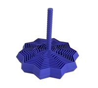 Estrella Sensoria 3D Impresa Expandible con Forma de Fractal, con Asa, Herramienta para Mejorar la Concentración y Reducir el Estrés, Diseño en Espiral y Enrejado Hexagonal, Juguete Sensorial