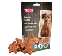 Estrellas con pollo y arroz