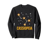 Estrellas Constelación Cassiopeia Vintage Mujer Astrónoma Sudadera