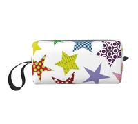 Estrellas de Colores Brillantes, Bolsa de Maquillaje Bolsa de cosméticos Bolsa de artículos de tocador de Viaje portátil Bolsa de Maquillaje