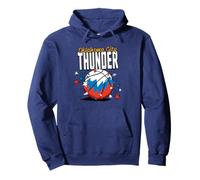 Estrellas de los Doodle de Baloncesto de los Oklahoma City Thunder de la NBA Sudadera con Capucha