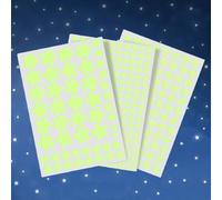 Estrellas Fluorescentes para Techo,452 PCS Pegatinas Fluorescentes Luminosos Pegatinas de Estrellas Estrellas fluorescentes pegatinas para Decoración de Dormitorio de Niñas