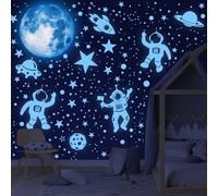 Estrellas Fluorescentes para Techo Espacio Estrellas Luminosas para el Techo Vinilos Pared Astronauta Estrellas Techo Habitación Niño Adesivos Paredes Decoración Habitacion Guardería