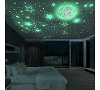 Estrellas Fluorescentes Para Techo,Luminoso Pegatinas de Pared 570 Pcs , Estrellas Luminosas Para el Techo,Estrellas Puntos Pegatinas de Pared para Niños Infantil Decoración para Dormitorio