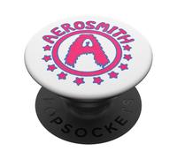 Estrellas Rosas Oficiales de Aerosmith autotituladas PopSockets PopGrip Adhesivo