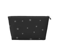 Estrellas sobre Fondo Negro, Bolsa de artículos de tocador Bolsa de Maquillaje Bolsa de cosméticos Bolsa de artículos de tocador de Viaje portátil