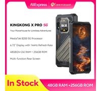 [Estreno mundial] CUBOT KINGKONG X PRO, robusto telefono Smartphone 5G, Dimensity 8200, 4nm, 3,1GHz, Pantalla de 6,72" a 144Hz, Batería de 10200mAh, 24GB RAM (12+12GB ampliados), 256GB ROM, Cámara de