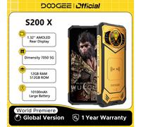 DOOGEE S200 X Android 16 5G teléfono resistente Gemini AI 48GB(12 + 36) 512GB 120Hz 1,32 "AMOLED pantalla trasera 10100mAh batería 100MP nuevo Edición VIP Verde