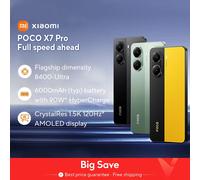 POCO X7 Pro 16,9 cm (6.67") SIM doble 5G 12 GB 256 GB 6000 mAh Negro