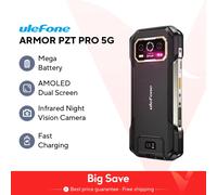 【Estreno mundial】Ulefone Armor 27T Pro 5G Teléfono resistente 10600mAh Android 14 Smartphone 50MP+64MP Cámara nocturna 6,78" 24GB+256GB NFC Armor 27T Pro