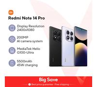 Xiaomi Redmi Note 14 Pro 16,9 cm (6.67") Ranura híbrida Dual SIM 4G USB Tipo C 12 GB 512 GB 5500 mAh Negro