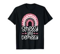 Estrés y depresión: divertido autohumor salud mental Camiseta