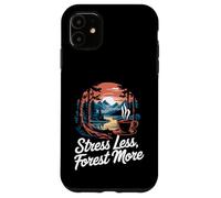 Estresante Menos Bosque más Bosque respirando shinrin-yoku Carcasa para iPhone 11