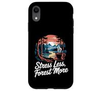 Estresante Menos Bosque más Bosque respirando shinrin-yoku Carcasa para iPhone XR