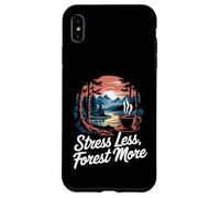 Estresante Menos Bosque más Bosque respirando shinrin-yoku Carcasa para iPhone XS MAX
