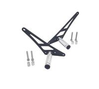 Estribera FMO Ultra Foot Lock Stunt Compatible Con Motocicleta(black sliver)