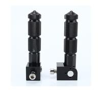 Estribera Reposapiés Conjunto 2 Piezas Juego De Pedales Traseros para Bicicleta Plegable Pata De Cabra Lateral Reposapiés Ajustables para Motocicleta Reposapiés