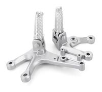 Estribera Reposapiés Conjunto para YZFR25 para YZFR3 para MT25 para MT03 2014-2023 Soporte Izquierdo Derecho Motocicleta Pedal Motocicleta Reposapiés Delantero Pedal De Clavija(One Set)