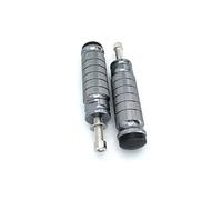 Estriberas 1 Par CNC Modificado para Motocicleta Accesorios Pedales De Reposapiés Traseros M8 Aleación De Aluminio Universal 102X26X26mm Reposapiés