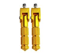 Estriberas Accesorios de conversión eléctrica para motocicleta, reposapiés plegable CNC aluminio, estribos delanteros y traseros ligeros