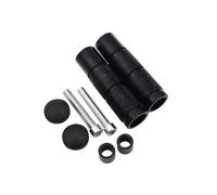 Estriberas Accesorios De Modificación De Motocicleta ATV, Clavijas De Pie CNC M8, Moto De Motocross, Scooter, Moto De Cross Universal Reposapiés(Black)