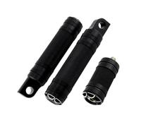 Estriberas Ajuste para Harley Sportster XL Dyna Softail Fat Boy, clavijas de pie motocicleta, reposapiés, palanca cambios, Kit clavos delanteros piloto(TYPE 9)