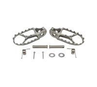 Estriberas Ajuste pedales para Husqvarna, reposapiés clavija, accesorios motocicleta acero inoxidable delanteros piloto