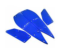 Estriberas Alfombrilla CNC Reposapiés Almohadillas Pies Placa Pedal Aleación Para Motocicleta Para Yamaha XMAX 250 300 Para X MAX 2017-2018 Para Xmax(3)