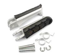 Estriberas Clavijas Para CB250 CB600F CBR600F Hornet 250 Hornet 600 NC700 Estriberas Negras Para Motocicleta Estriberas Delanteras Pedales Reposapiés Moto Reposapiés