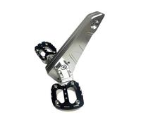 Estriberas Compatible con XADV 750 2021-2025, accesorios motocicleta, soporte de Pedal trasero, reposapiés plegables pasajero Pedales antideslizantes(Black)