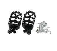 estriberas de motocicleta Para GasGas EC300 2000 EC125 2009 Para Gas EC50 EC200 EC250 EC 50 125 200 250 300 450 515 Reposapiés Forjados Para Motocicleta(Negro)