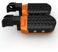 estriberas de motocicleta, Reposapiés Para XL 1000V para varadero 125V para(Naranja)