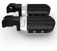 estriberas de motocicleta, Reposapiés Para XL 1000V para varadero 125V para(Prata)