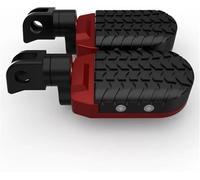 estriberas de motocicleta, Reposapiés Para XL 1000V para varadero 125V para(Rojo)