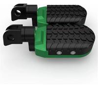 estriberas de motocicleta, Reposapiés Para XL 1000V para varadero 125V para(Verde)