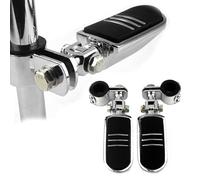 Estriberas de pie para motocicleta de 1 pulgada (25 mm), 1 1/4 pulgadas (32 mm), protector de motor, clavijas de autopista para Harley Road King Street Glide Honda Suzuki Yamaha
