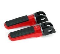 Estriberas Delanteras Estriberas Para Para Suzuki GSX R600 GSX R750 SV650S SV1000S 2001 2002 2003 2004 2005 2006 2007 2008 Estriberas Para Motocicleta(Red)