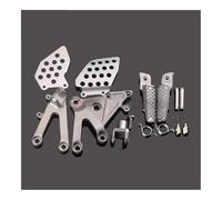 Estriberas Delanteras Reposapiés Pedales Soporte para CBR600RR para CBR 600RR F5 2003 2004 2005 2006 03 04 05 06 Reposapiés