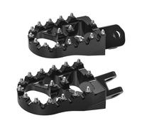 estriberas eléctricas Para Suzuki DRZ400S Para DRZ400SM DRZ 400S 400SM 2000-2024 Apoyapiés Anchos Motocicleta Pedales Reposapiés Aluminio(Black)