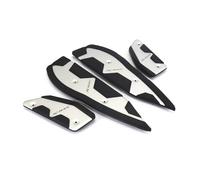 Estriberas Estriberas de motocicleta Para Xmax 125 250 300 400, placa clavijas delanteras y traseras, Pedal aleación aluminio, reposapiés antideslizante